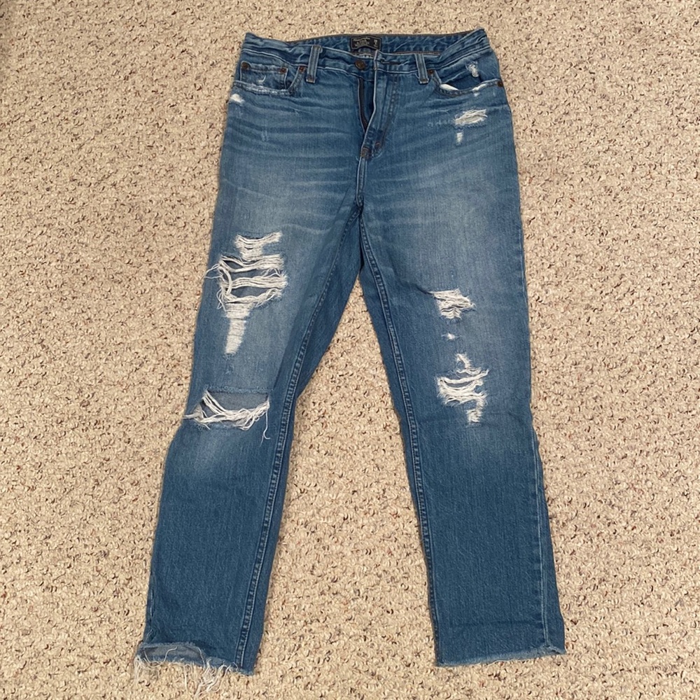 Abercrombie and Fitch Girlfriend Jeans
